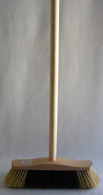 Smeták dřevěný nelakovaný 5141/631 s holí