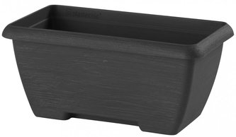 Truhlík TERRAE MINI s podmiskou 22cm antracit