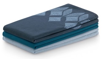 SET 3 kusů utěrka CARAMEL mix barev B, 100% bavlna 50x70 cm MyBestHome