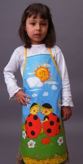 Zástěra Berušky K104 dětská
