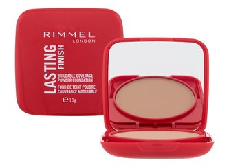 Rimmel London Lasting Finish Makeup Powder Foundation 10 g 007 Golden Beige pro ženy