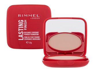 Rimmel London Lasting Finish Makeup Powder Foundation 10 g 004 Rose Ivory pro ženy