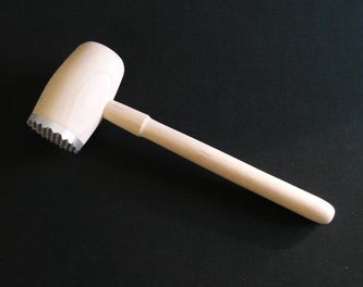 Palička na maso s kovem jednostranná