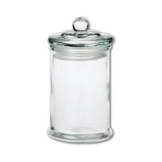 Dóza sklo s víkem 0,33l