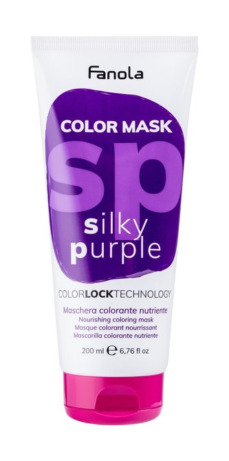 Fanola Color Mask Barva na vlasy 200 ml Silky Purple pro ženy
