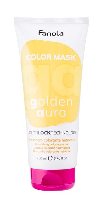 Fanola Color Mask Barva na vlasy 200 ml Golden Aura pro ženy