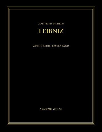 Sämtliche Schriften und Briefe Band 1. Philosophischer Briefwechsel1663-1685