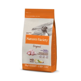 Nature´s variety mini ad. dog s krutou 1,5kg