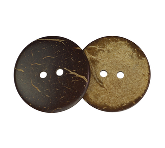 Knoflík - přírodní kokos - prům. 30 mm