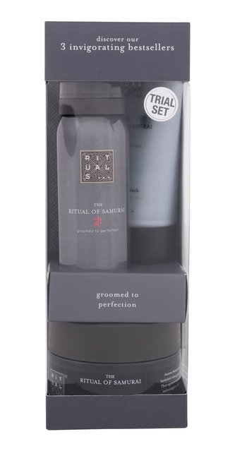 Rituals The Ritual Of Samurai sprchový gel Sport The Ritual Of Samurai 70 ml + sprchová pěna The Ritual Of Samurai 50 ml + krém na holení The Ritual Of Samurai 125 ml