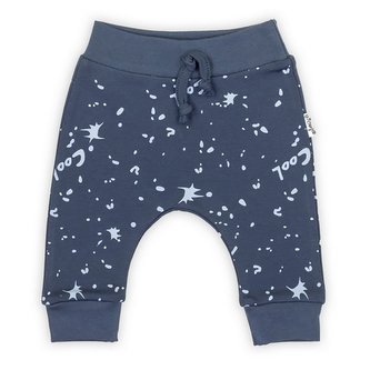 Kojenecké bavlněné tepláčky Nicol Max dark - velikost 74 (6-9m)