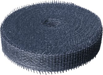 Jutová stuha 4 cm x 25 m - tmavě modrá