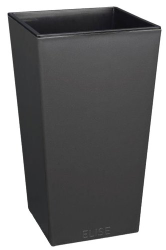 Obal Elise - matná flitr antracit 20 x 20 x 36 cm