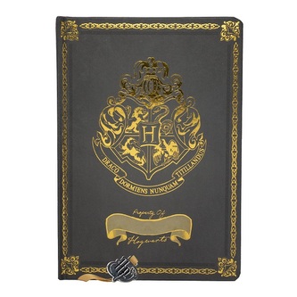 Harry Potter Zápisník A5 v černé barvě