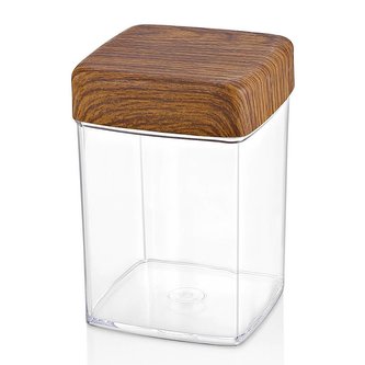 Dóza 1L krabička s víčkem  EVELIN