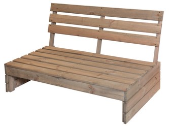 Zahradní lavice PROGARDEN borovice 120x93x76cm