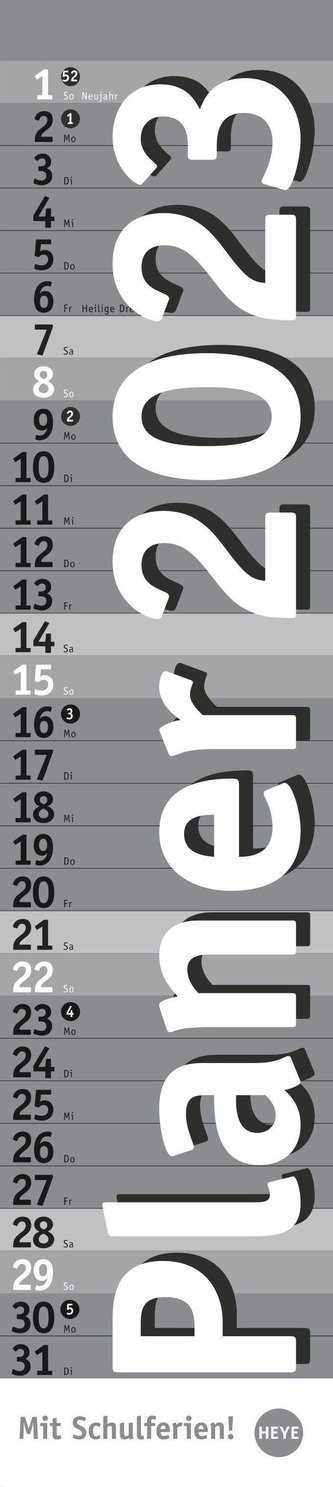 Langplaner, silber 2023