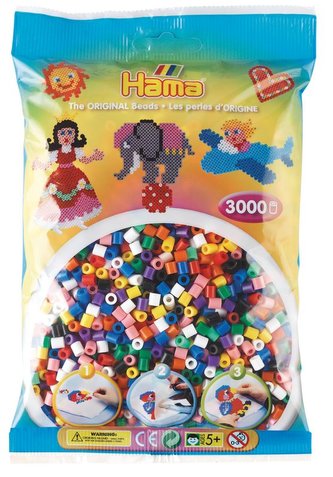 Mix korálků 3.000ks MIDI