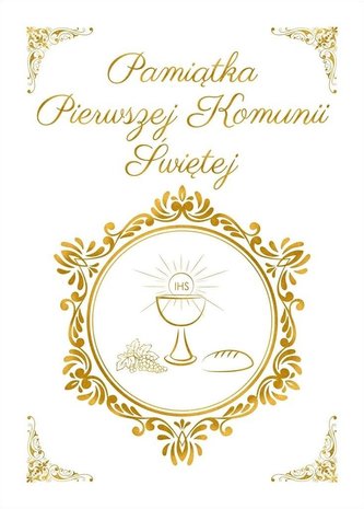Pamiątka Pierwszej Komunii Świętej 2020