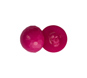Knoflík pecka - růžová - prům. 11 mm