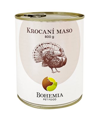 BOHEMIA Krocaní maso ve vlastní šťávě 800 g