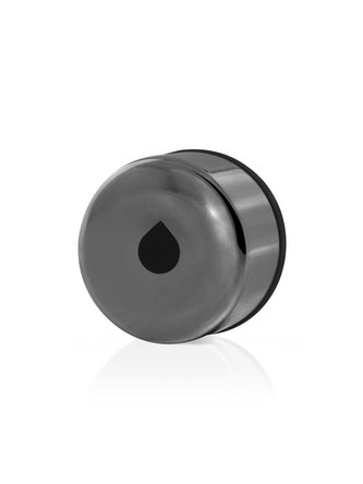 EQUA Náhradní víčka na skleněné lahve Barva: Black (lesk)