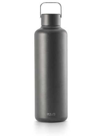 EQUA Timeless Dark 600 ml a 1000 ml lahev z nerezové oceli Objem: 1000 ml