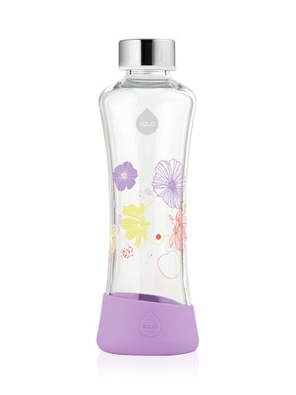 EQUA Lily 550 ml skleněná ekologická lahev na pití