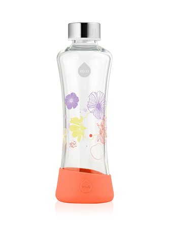 EQUA Poppy 550 ml skleněná ekologická lahev na pití