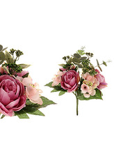 Puget květin v odstínech lila. Květina umělá.