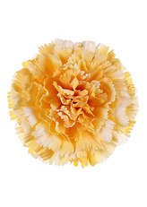 Karafiát, barva žlutá. Květina umělá vazbová. Cena za balení 12 kusů