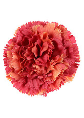 Karafiát, barva oranžová. Květina umělá vazbová. Cena za balení 12 kusů