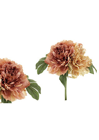 Hortenzie, puget z umělých květin, barva růžová