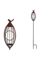 Zápich zahradní kovový - svícen.