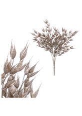 Oves v trsu -měděné barva s glitry.