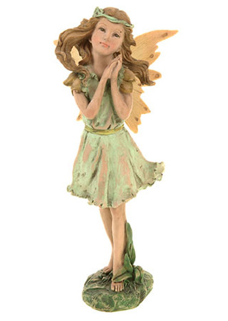 Víla luční, vyrobena z polyresinu. Interiérová dekorace.