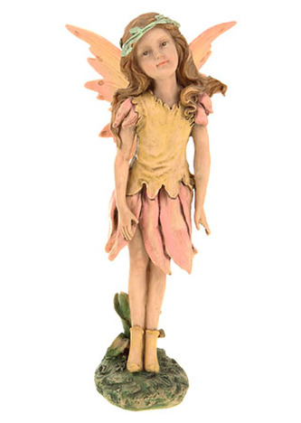 Víla luční, vyrobena z polyresinu. Interiérová dekorace.