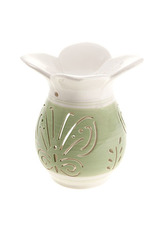 Aroma lampa keramická, barva zelená