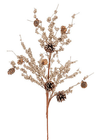 Větev, vánoční umělá dekorace