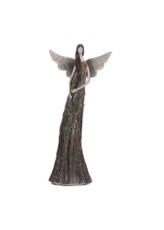 Víla s dlouhými vlasy, polyresinová dekorace