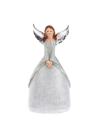 Víla v modrých šatech.