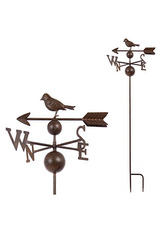 Zápich zahradní kovový, otáčivý - světové strany.