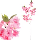 Třešňové květy, barva tmavě růžová.Květina umělá.