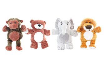 Plyš maňásek zvířátka ( 1ks )