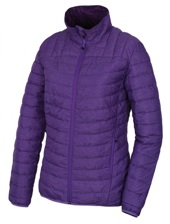Dámská plněná oboustranná bunda Nodiq L fialová / tm. fialová - XL
