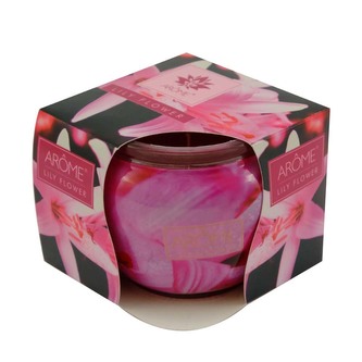 Vonná svíčka ve skle Lilly Flower 85 g