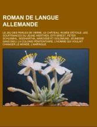 Roman de langue allemande
