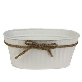 Obal oválný bílý K1523-01