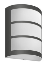 LED Venkovní nástěnné svítidlo Philips PYTHON 8719514417618 1x6W 500lm 4000K IP44 antracitové