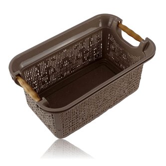 Košík PH 32x20x14cm  WOOW hnědá